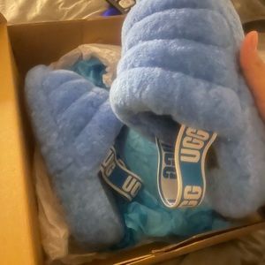 Blue ugg slides